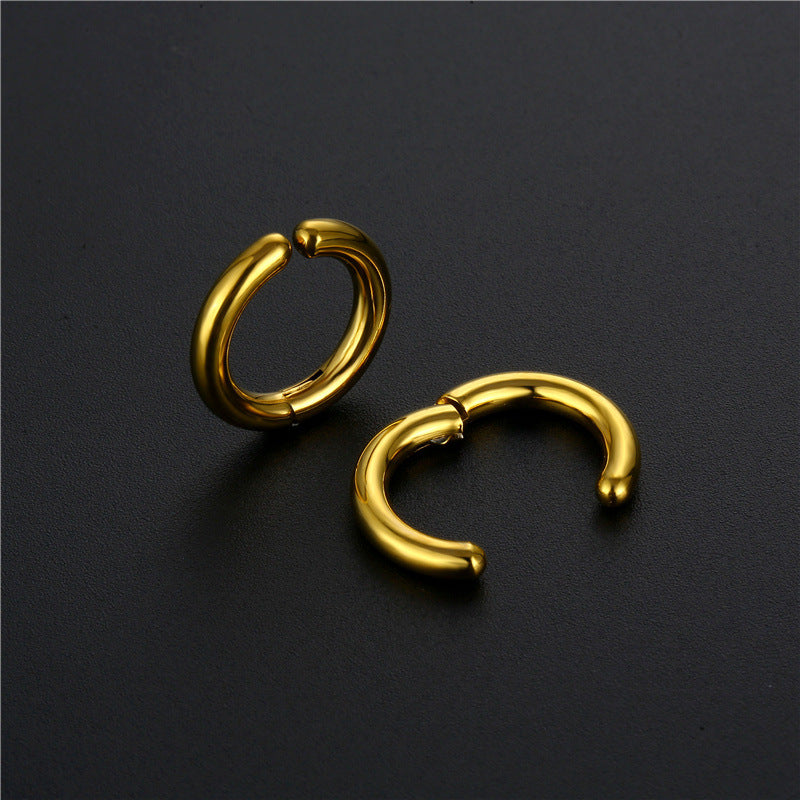 Women's & Men's Fashion Simple Titanium Steel Trendy Ear Clip