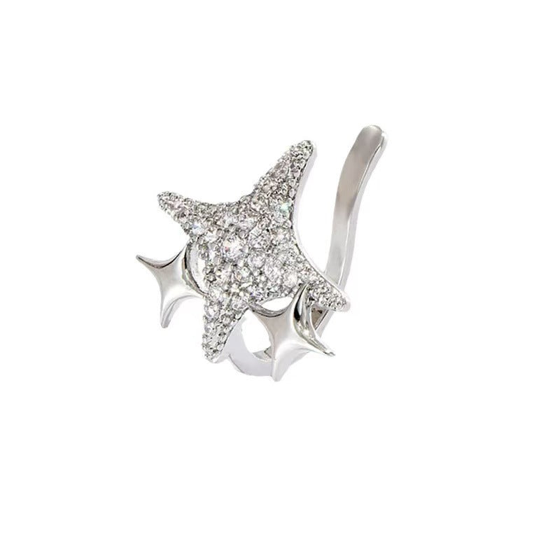 Niche High-grade Sweet Cool Style Without Pierced Ear Clip