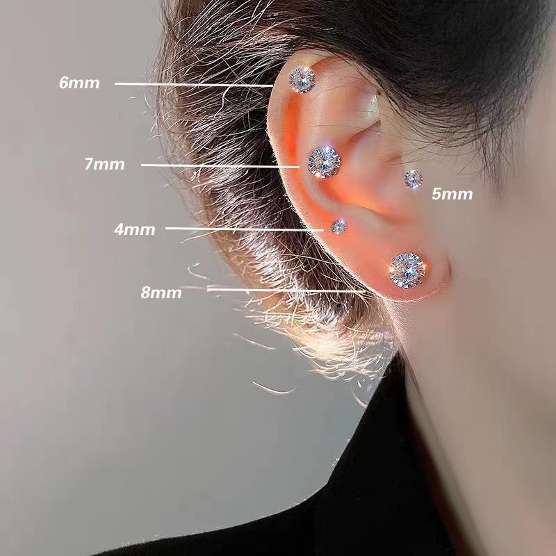 Flash Magnetic Suction Bone Cochlear Personalized Ear Clip