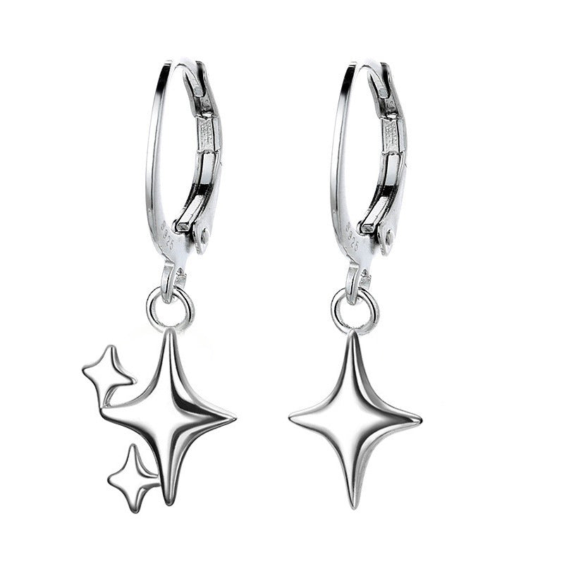 Stars Clip Fashion Simple Creative Lucky Ear Buckle