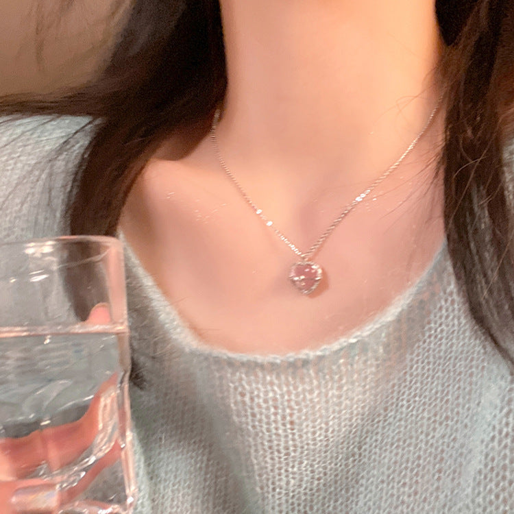 Women's Light Luxury Titanium Steel Sweet Cool Necklace