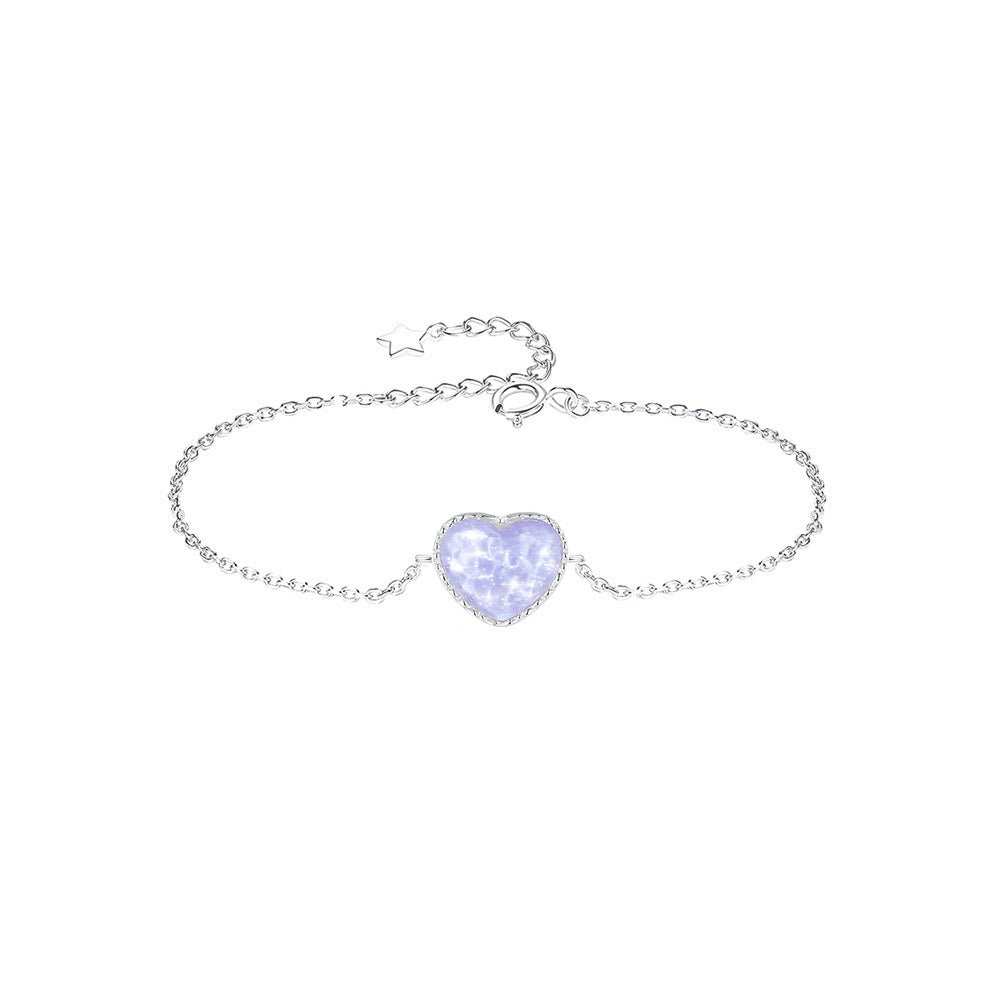 Water Ripple Feeling Glaze Star Moon Heart Female Special Bracelets