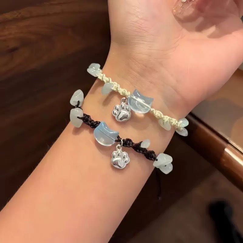 Female Hand-woven Minority Simple Fresh Sweet Girly Cute Carrying Bracelets