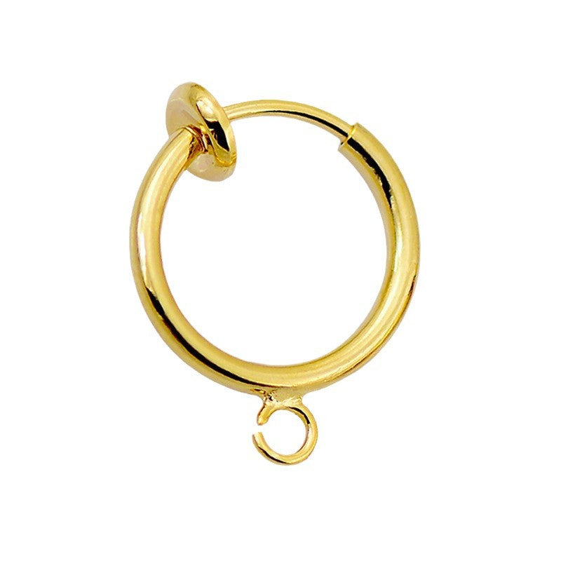 Korean Style Circle Personalized Simple Round Ear Clip