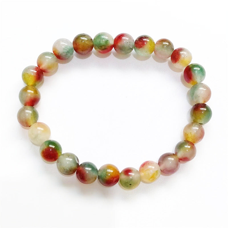 Live Broadcast Chalcedony Beaded Fashion Sweet Bracelets