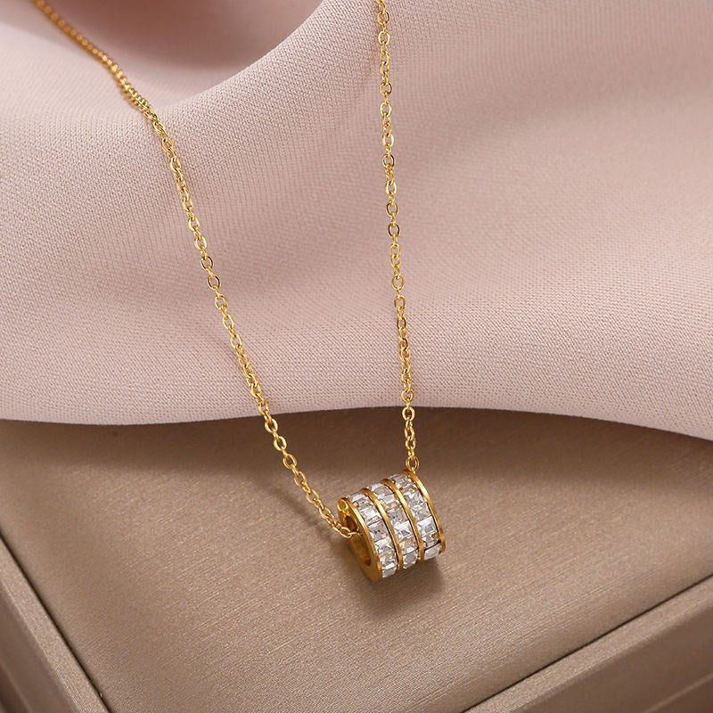 Women's Small Waist Pendant For Trendy Simple Cold Necklaces