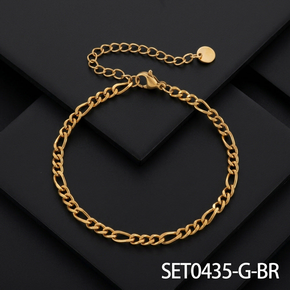 Clip Two-piece Special Interest Light Luxury Style Clavicle Chain Trendy Necklace
