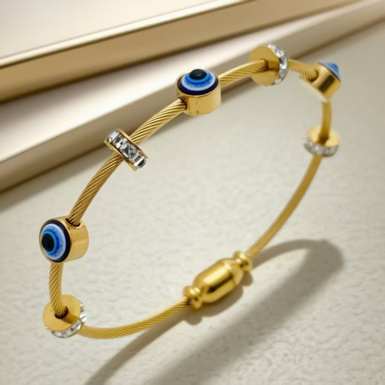 Titanium Steel Female Diamond High-grade Stainless Bracelet