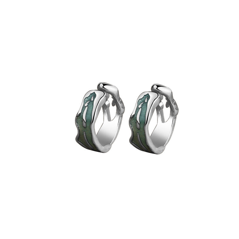 Women's & Men's Graceful Corrosion Hollow Texture Design Trendy Rings