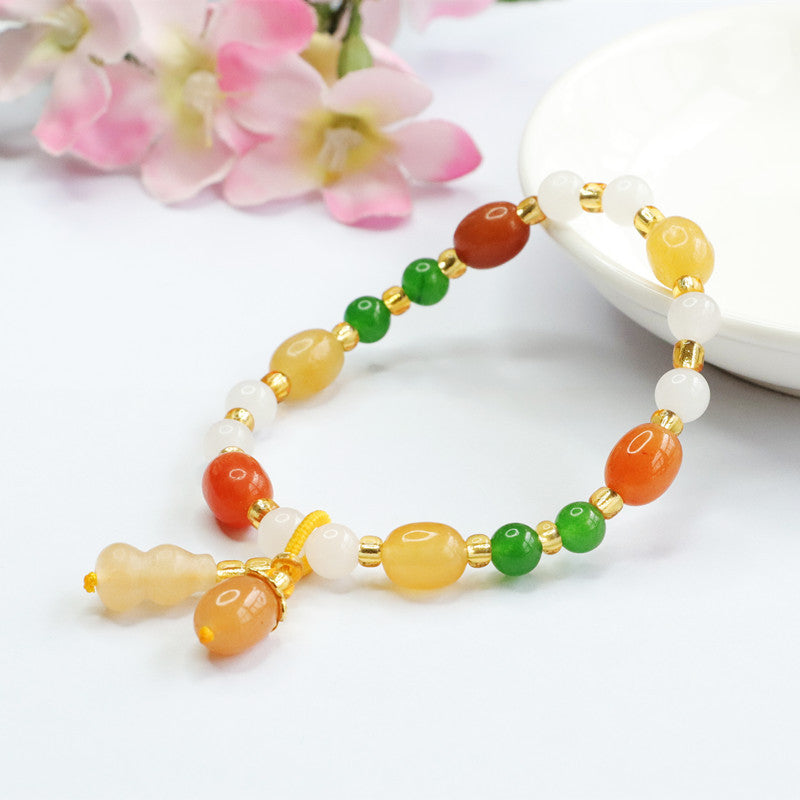 Natural Jade Bamboo Ornament Live Broadcast Bracelets