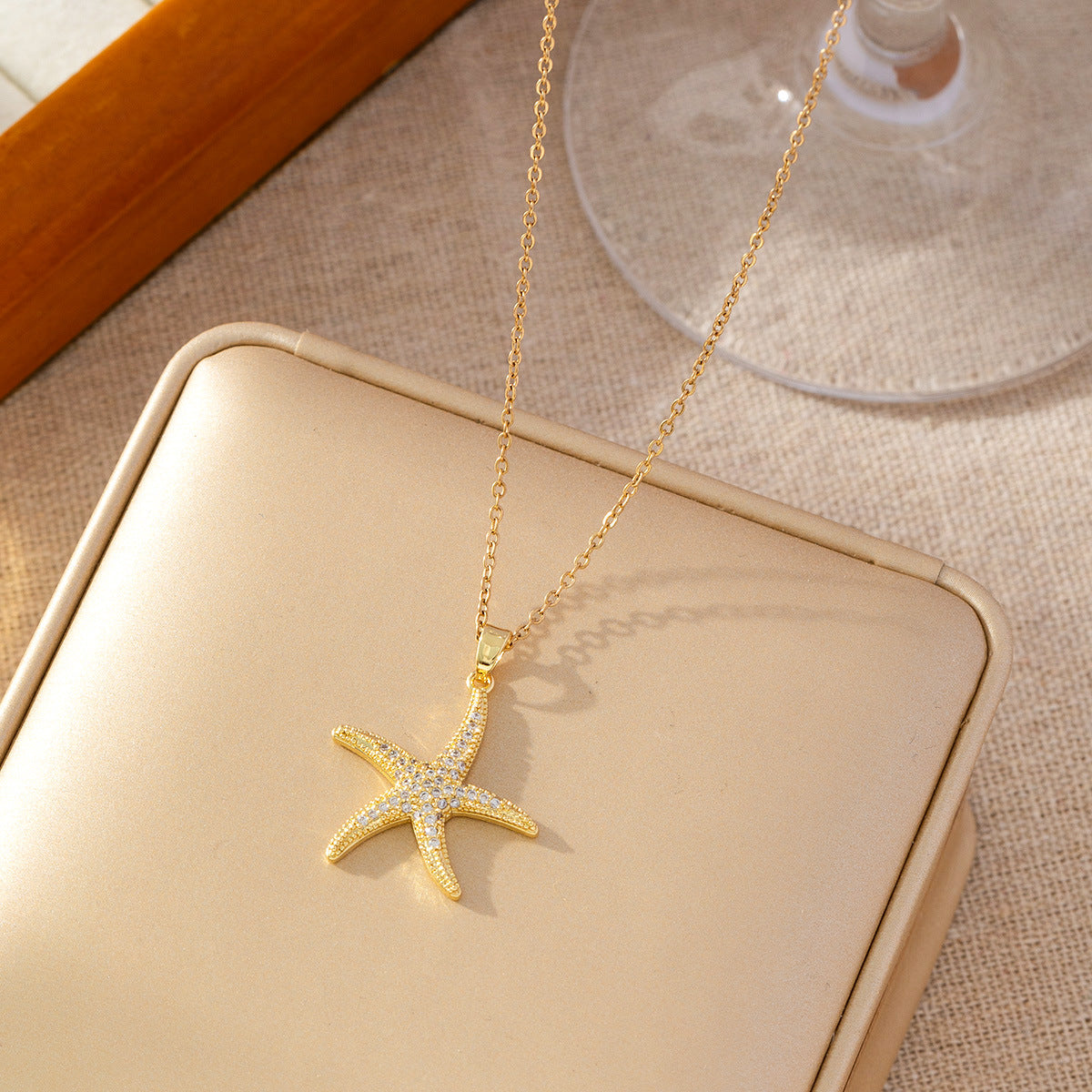 Bohemian Starfish Fashion Ocean Style Clavicle Necklace