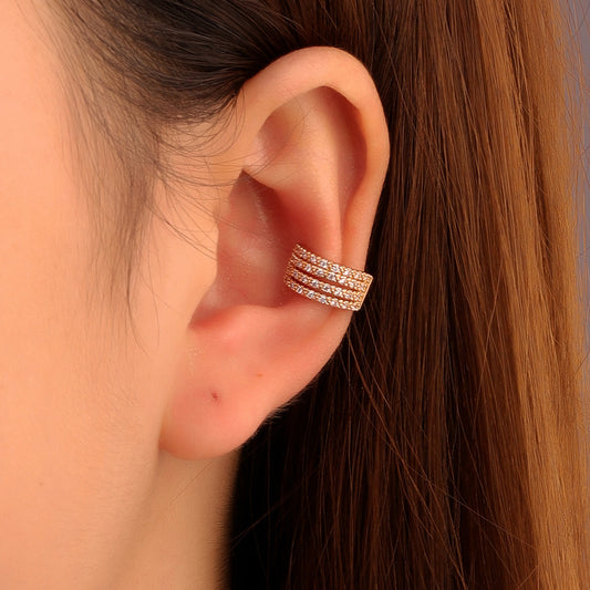 Women's Fine Fashion Personalized Wide Geometric Shaped Earrings