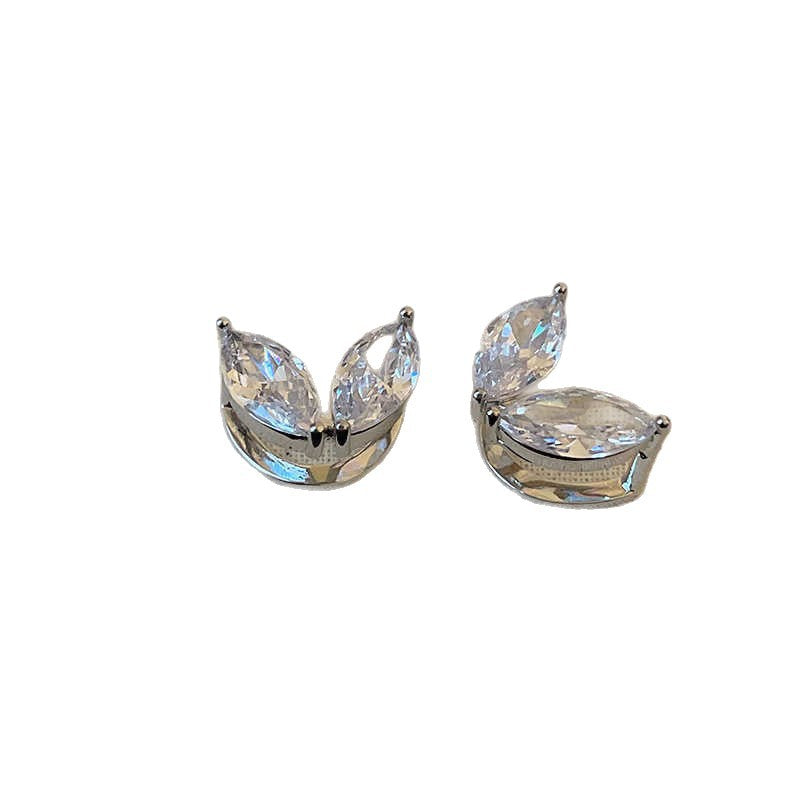 Light Luxury Butterfly Female Zircon Niche Design Rings