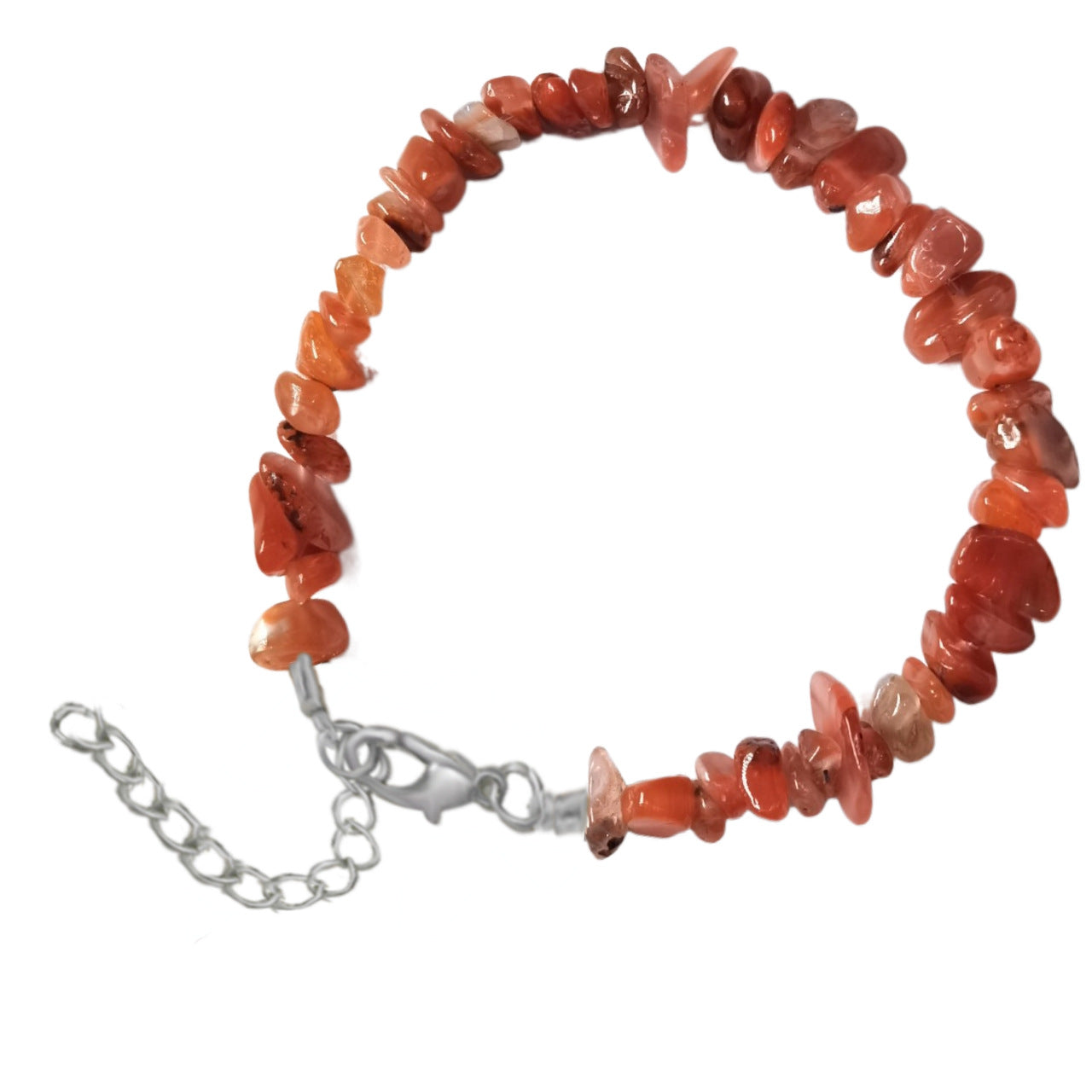 Natural Crystal Agate Gravel Stone Irregular Bracelets