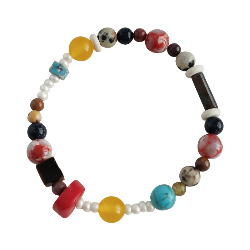 Chinese Style Natural Stone Handmade Design Bracelets