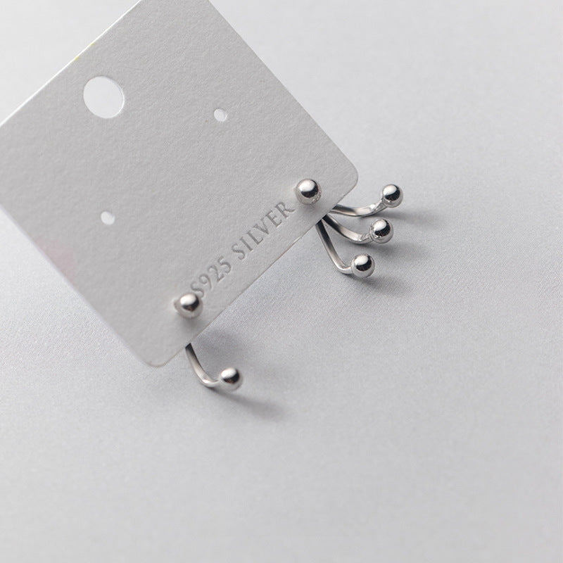 Women's & Men's & Gu Niche And Simple Cold Earrings