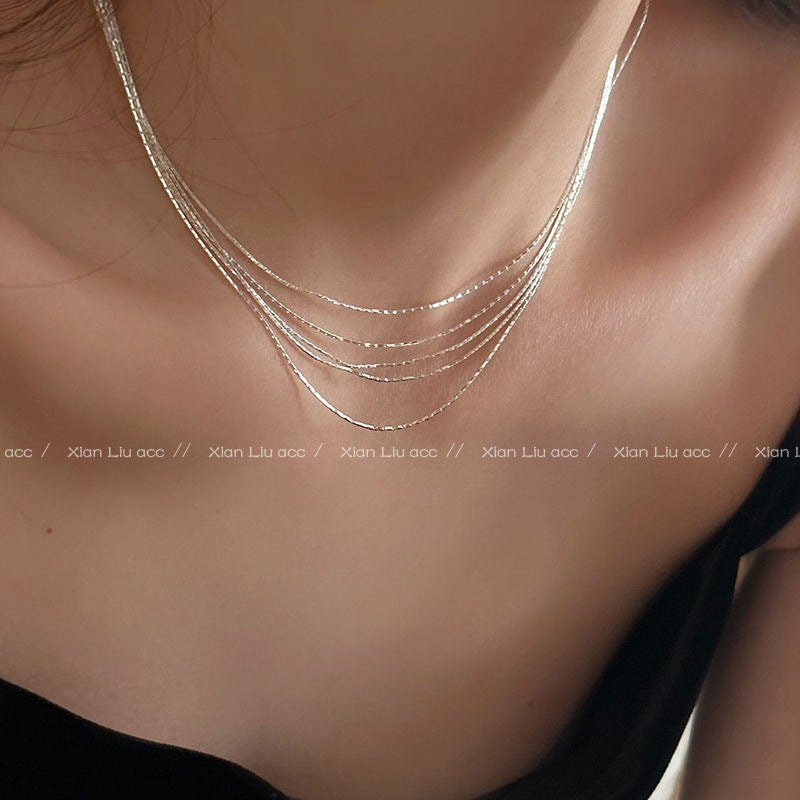 Super Fairy Fashionable Temperament Retro Clavicle Necklaces