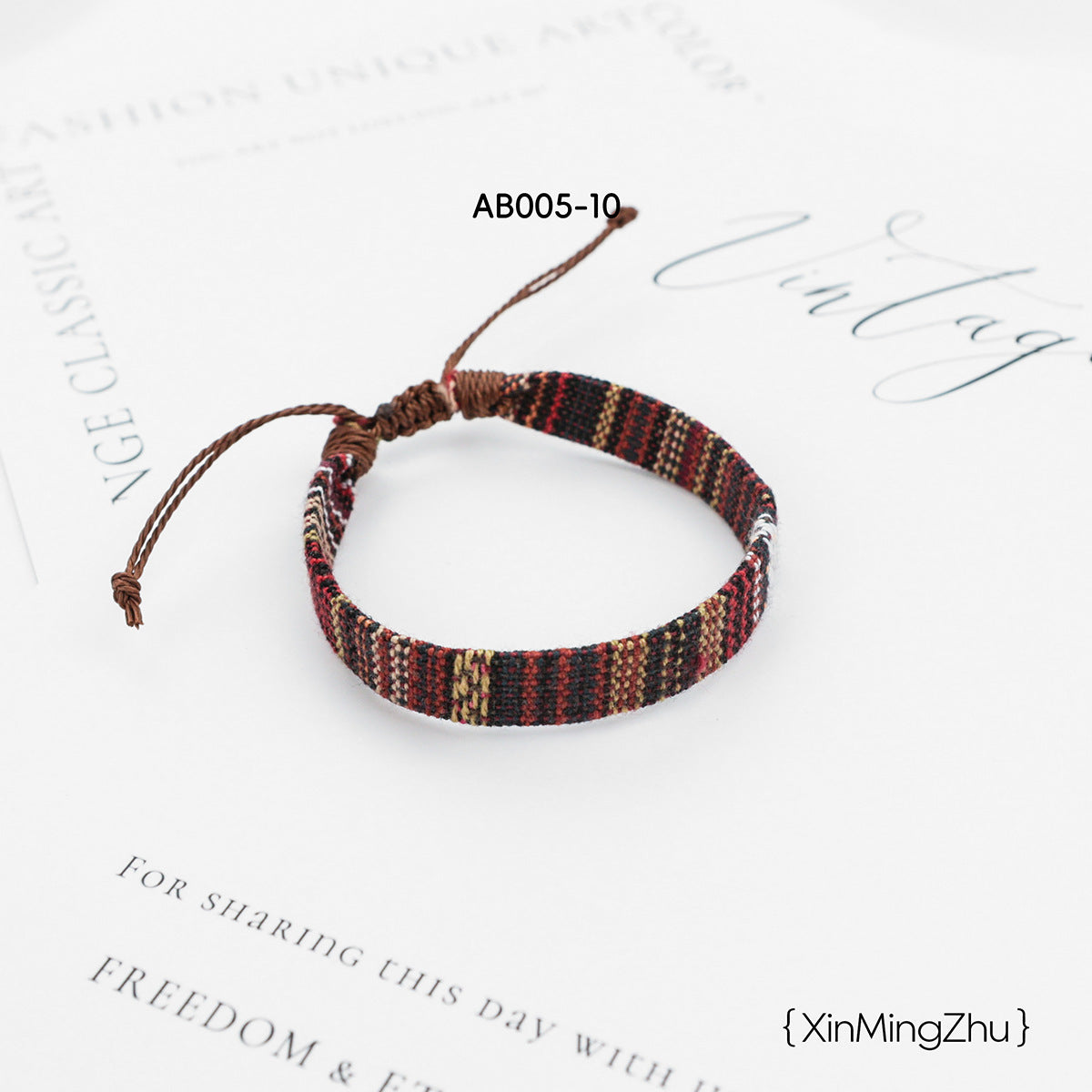 Wax Thread Fine Hand-woven Rope Jewelry Accessories Bracelets