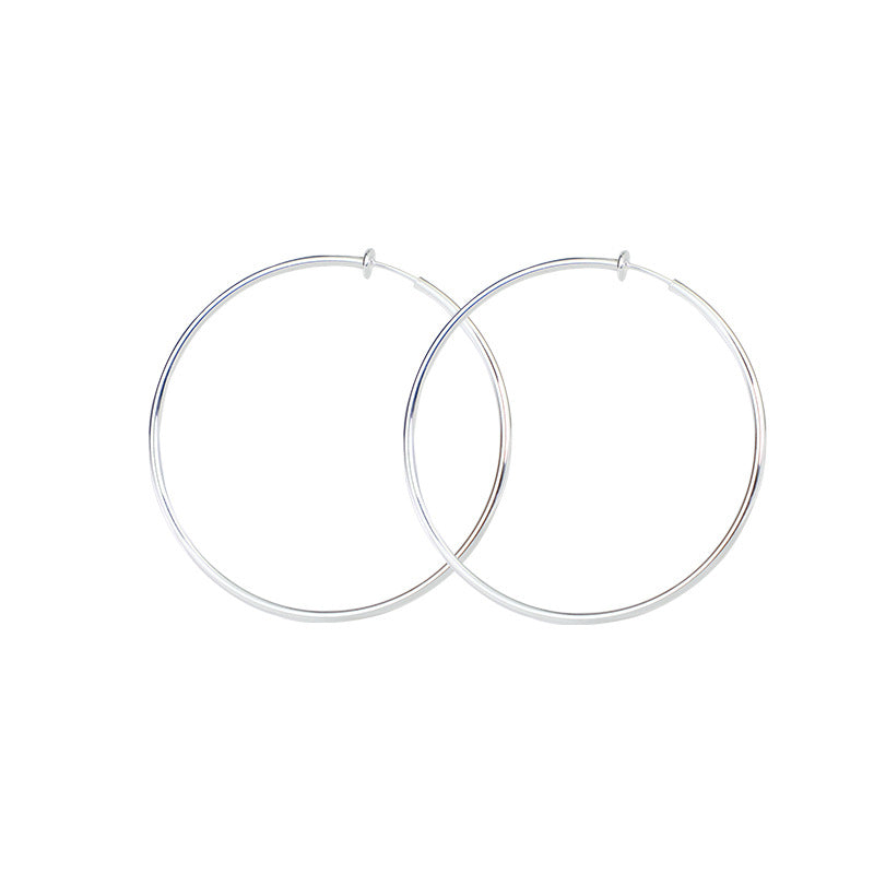 Women's Round Cold Style High-grade Exaggerated Personalized Big Ear Clip
