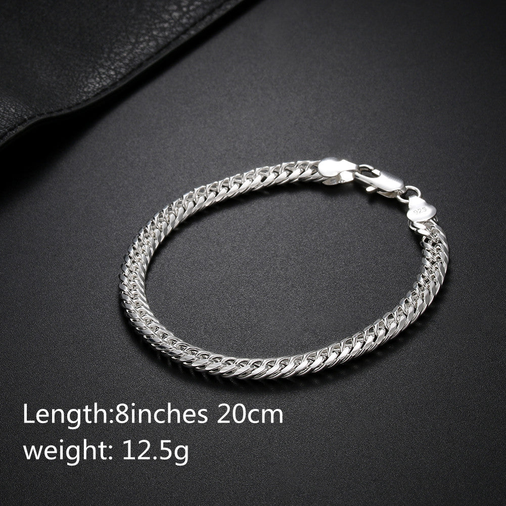 Popular Plated Sier Jewelry Fashion Exquisite Full Bracelets