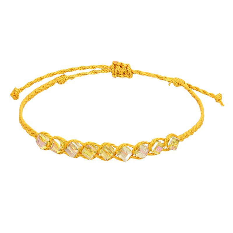Women's Woven Waterproof Wax Line Bohemian Creative Elegant Bracelet