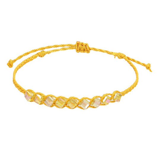 Women's Woven Waterproof Wax Line Bohemian Creative Elegant Bracelet