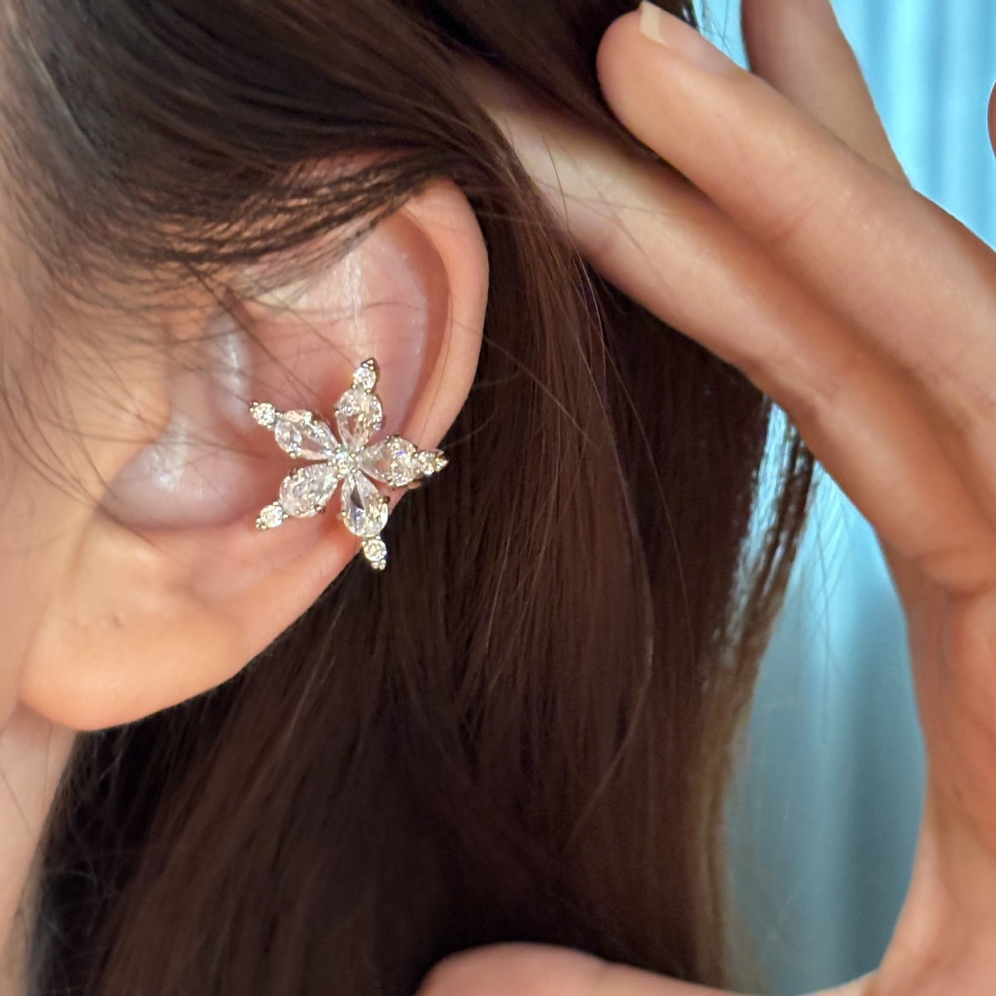 Women's Zircon Star Earless Light Luxury High-grade Ear Clip