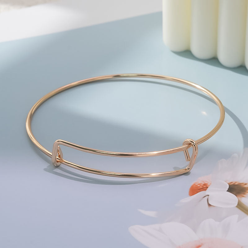 Push Pull Movable Adjustable Female Steel Bracelets