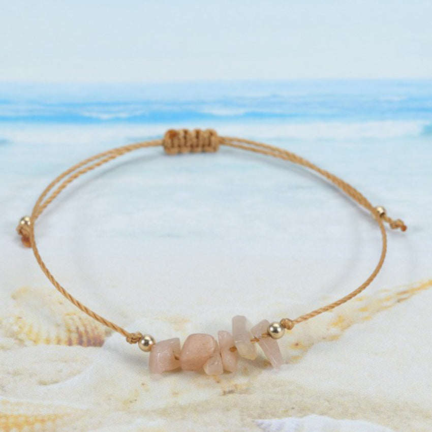 Beach Carrying Strap Irregular Color Rough Bracelets