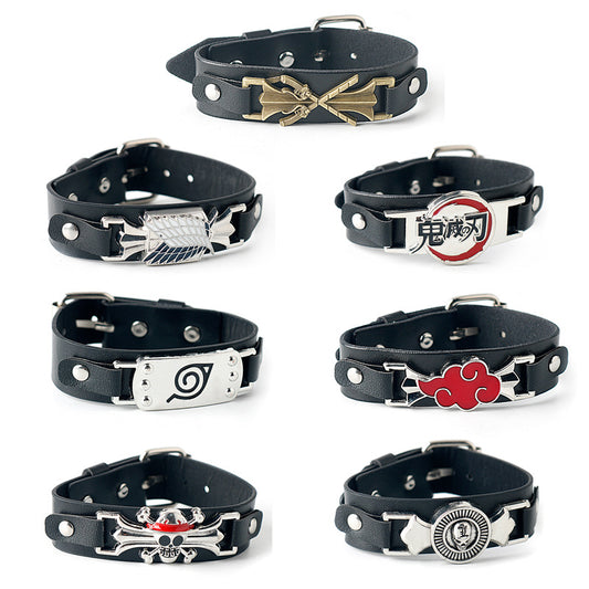 Anime Peripheral One Piece Death Note Attack Bracelets