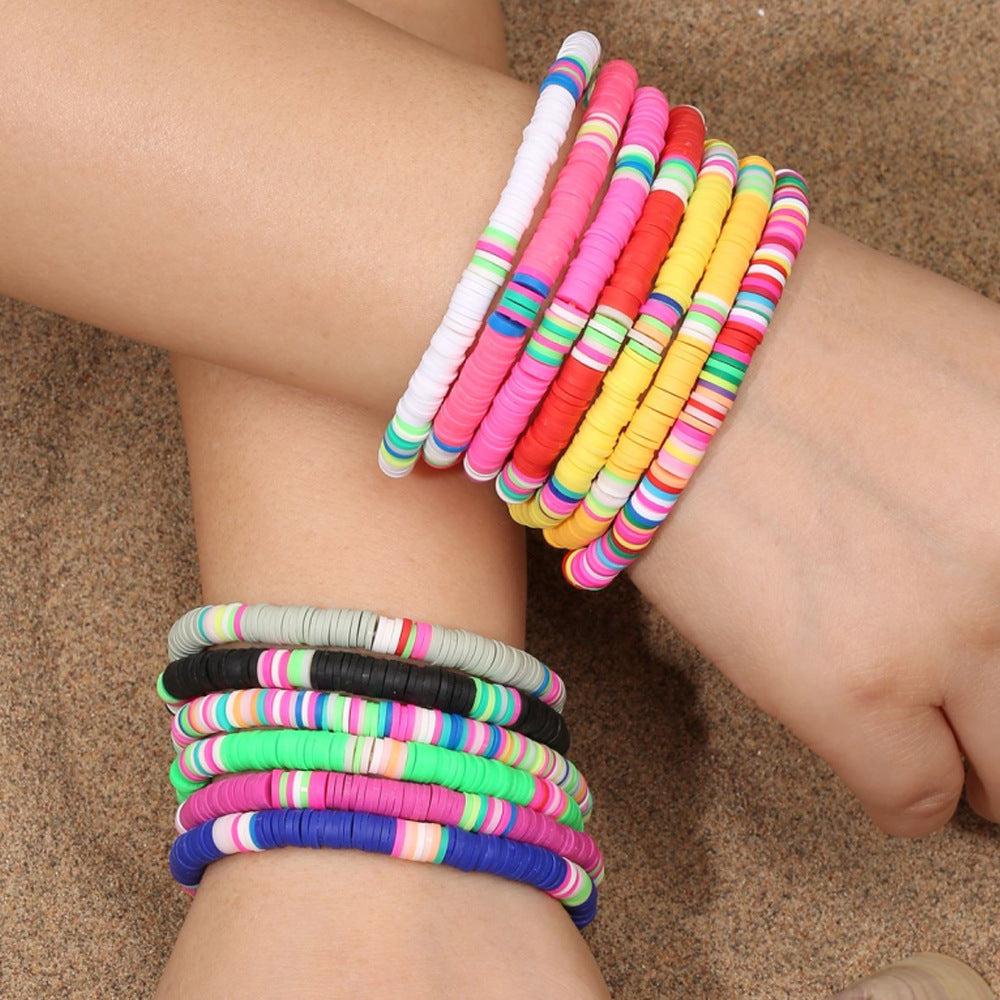 Accessoires à main de style ethnique pour femmes, bracelets de plage d'été