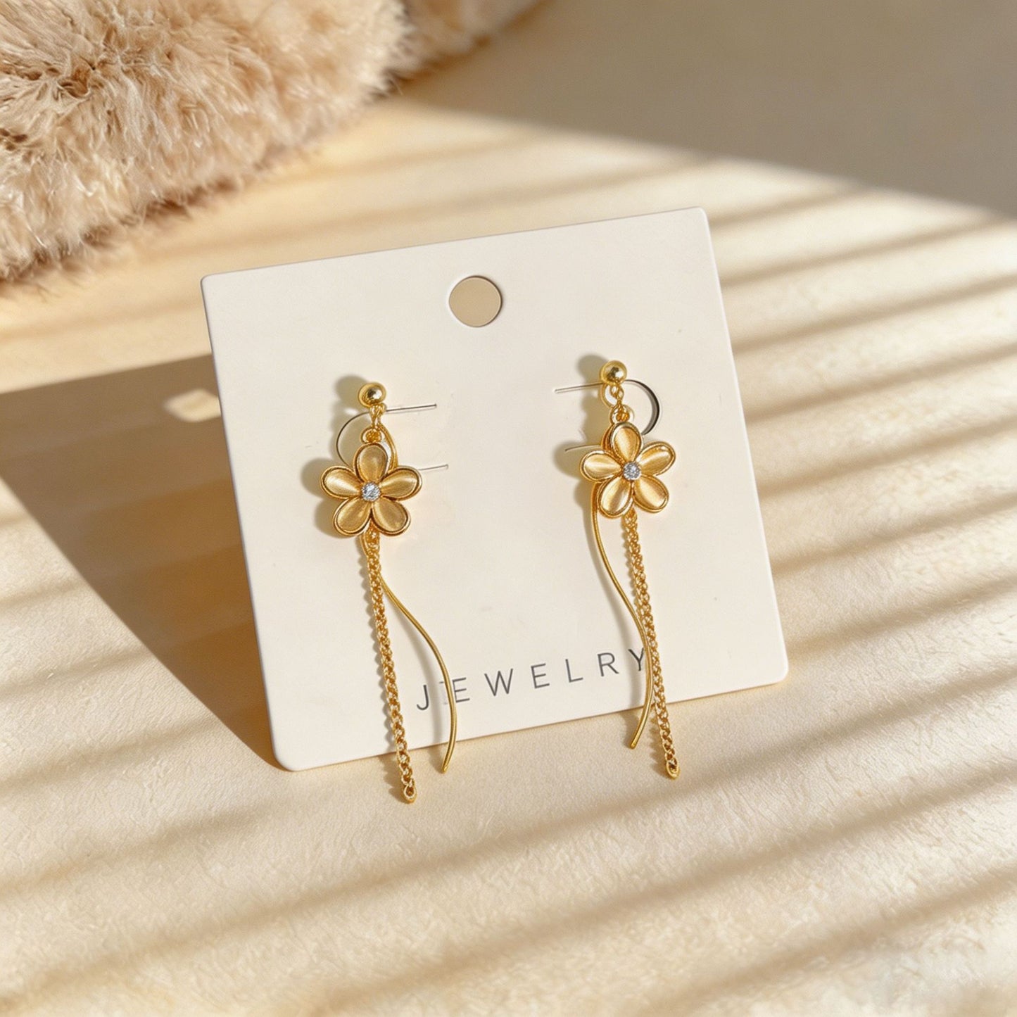 Zircon Tassel Special Interest Light Luxury Elegant No Piercing Required Ear Clip