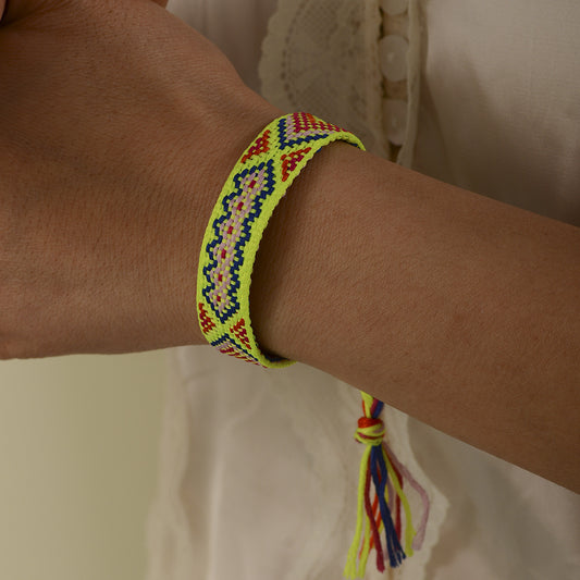 Gland de broderie fait main de style des femmes tissé pour des bracelets