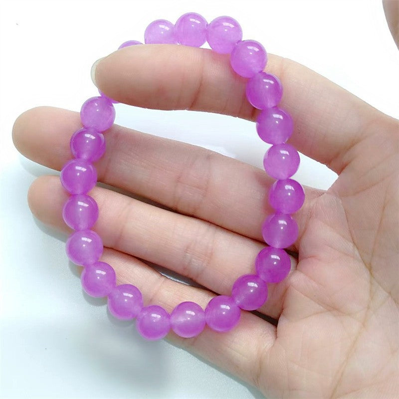 Live Broadcast Chalcedony Beaded Fashion Sweet Bracelets