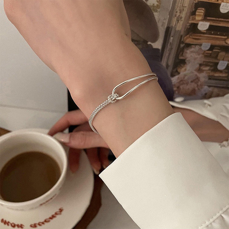 Design Korean Line Twist Girlfriends Valentine's Day Gift Bracelets