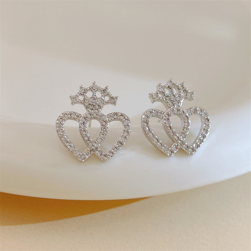 Trendy Niche Design Simple Cold Style High-grade Earrings