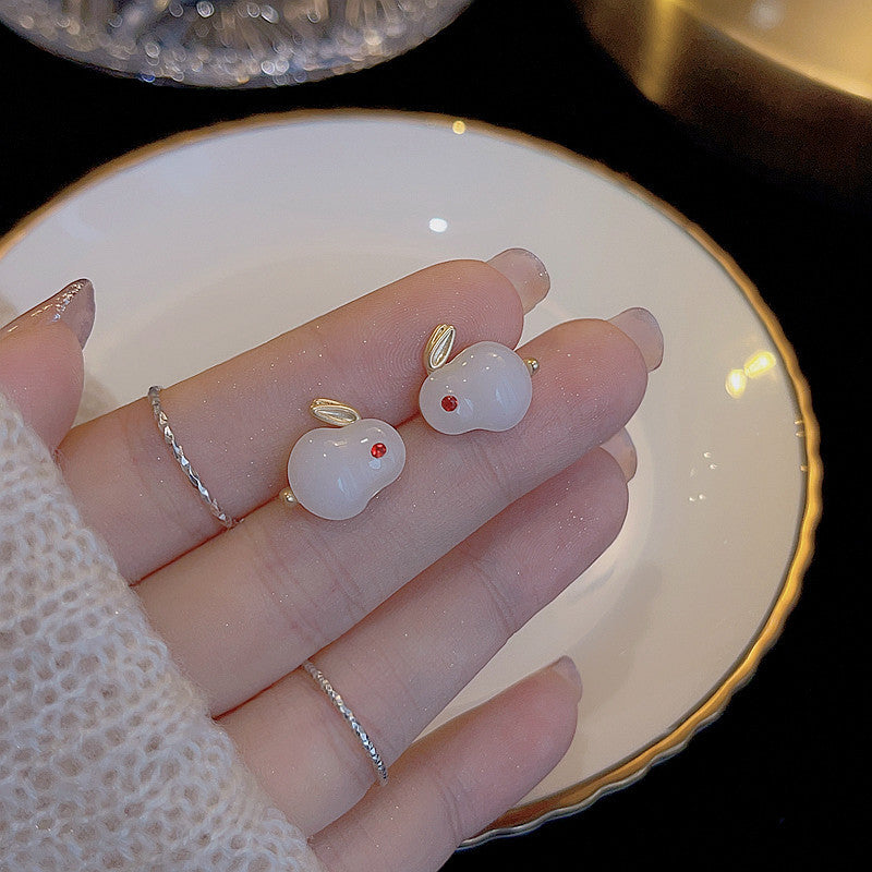 Women's Sterling Sier Needle Elegant Light Luxury Earrings
