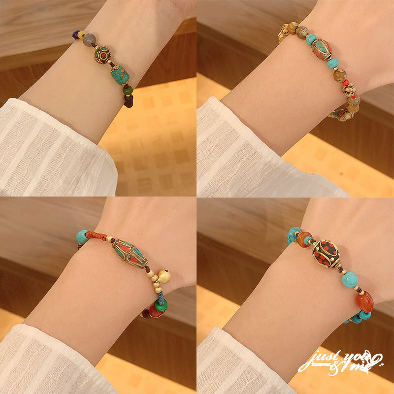 Women's Ethnic Style Bell Collection Classic Fashion Bracelets