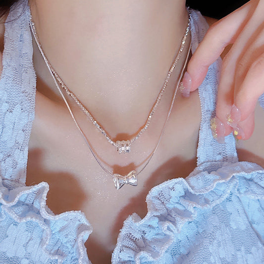 Women's Niche Light Luxury Design Versatile Heart-shaped Necklaces