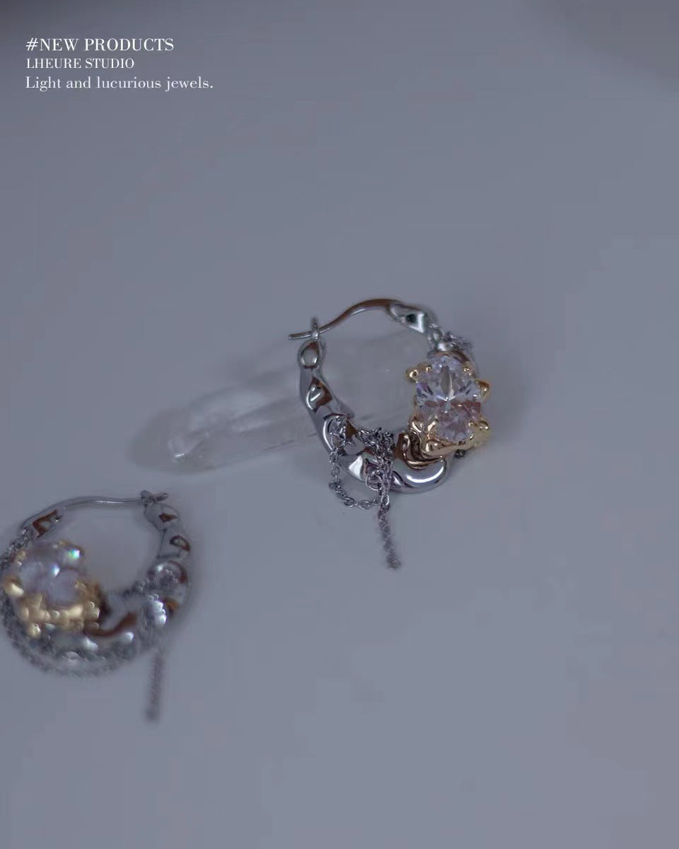 Bijoux tendance, boucles d'oreilles personnalisées, Niche féminine, haute qualité