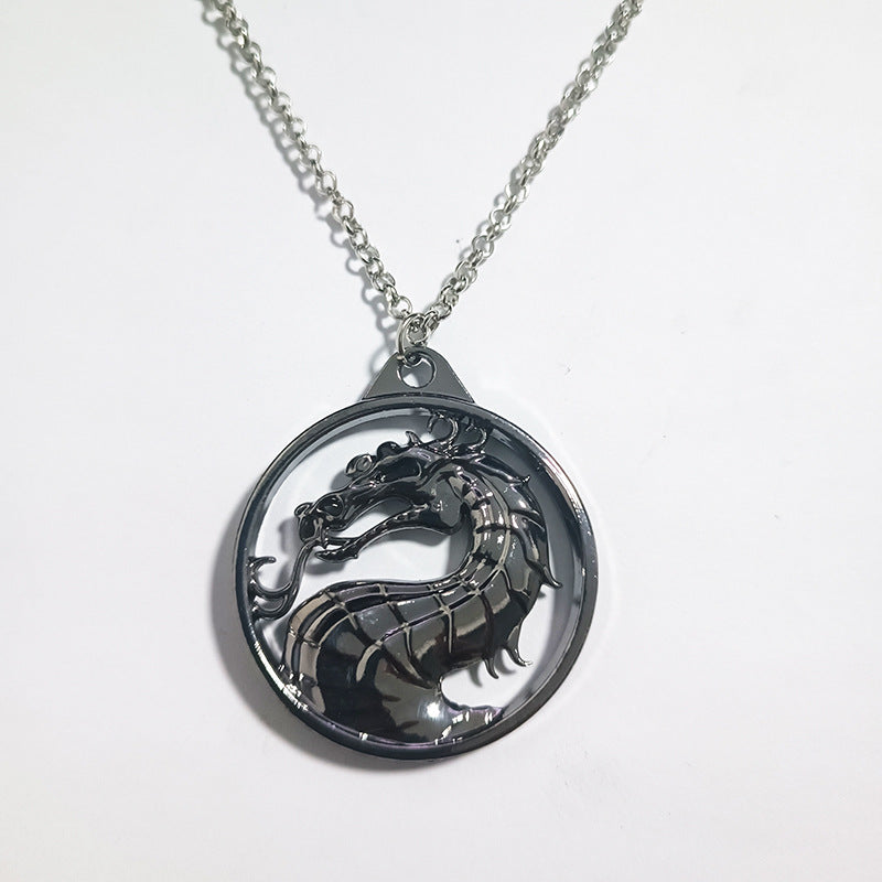 Surrounding The Game Dragon Mortal Theater Necklaces