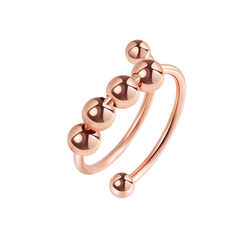 Women's & Men's Creative Stress Relief Geometric Beaded Rings