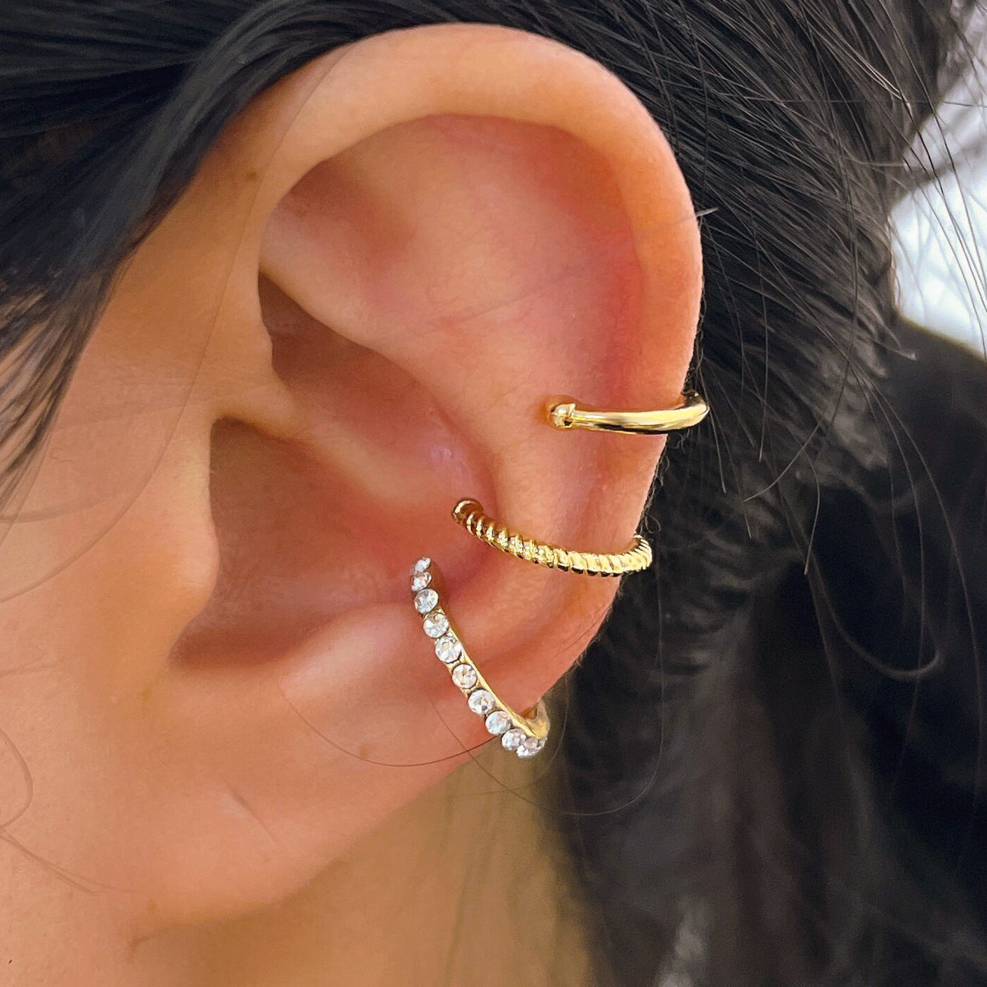 Diamond Type Bone Personality Fashion Small Ear Clip