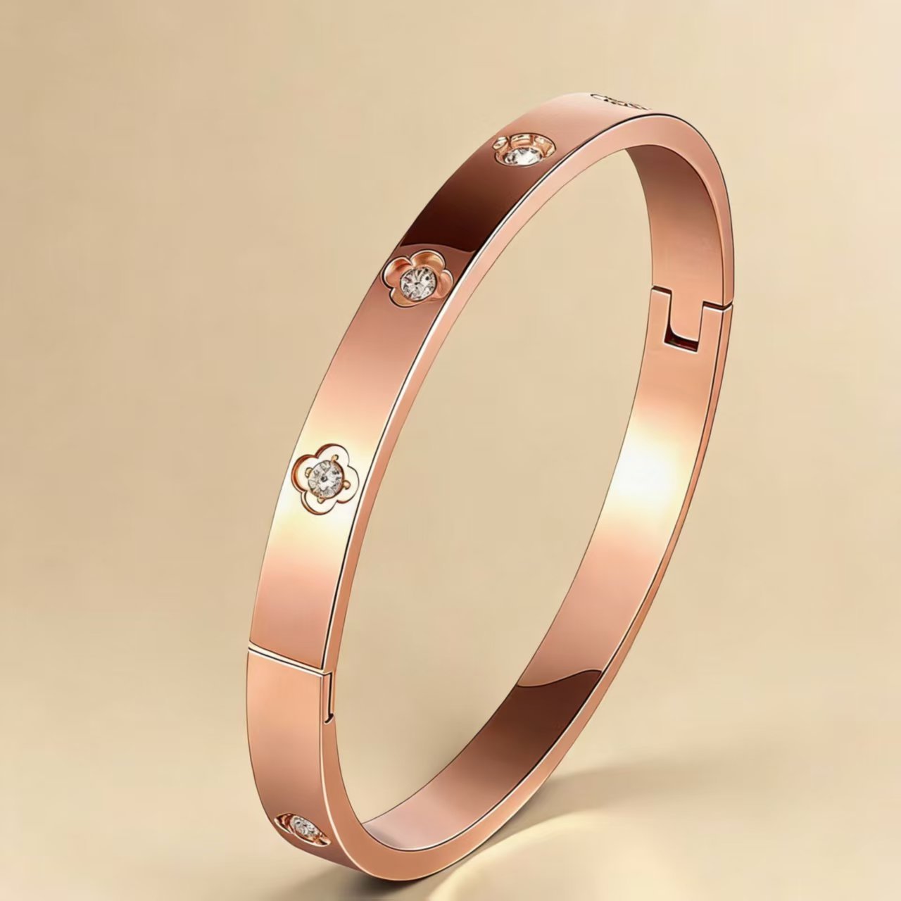Innovative Stainless Steel Titanium Fashion Gold-plated Bracelets