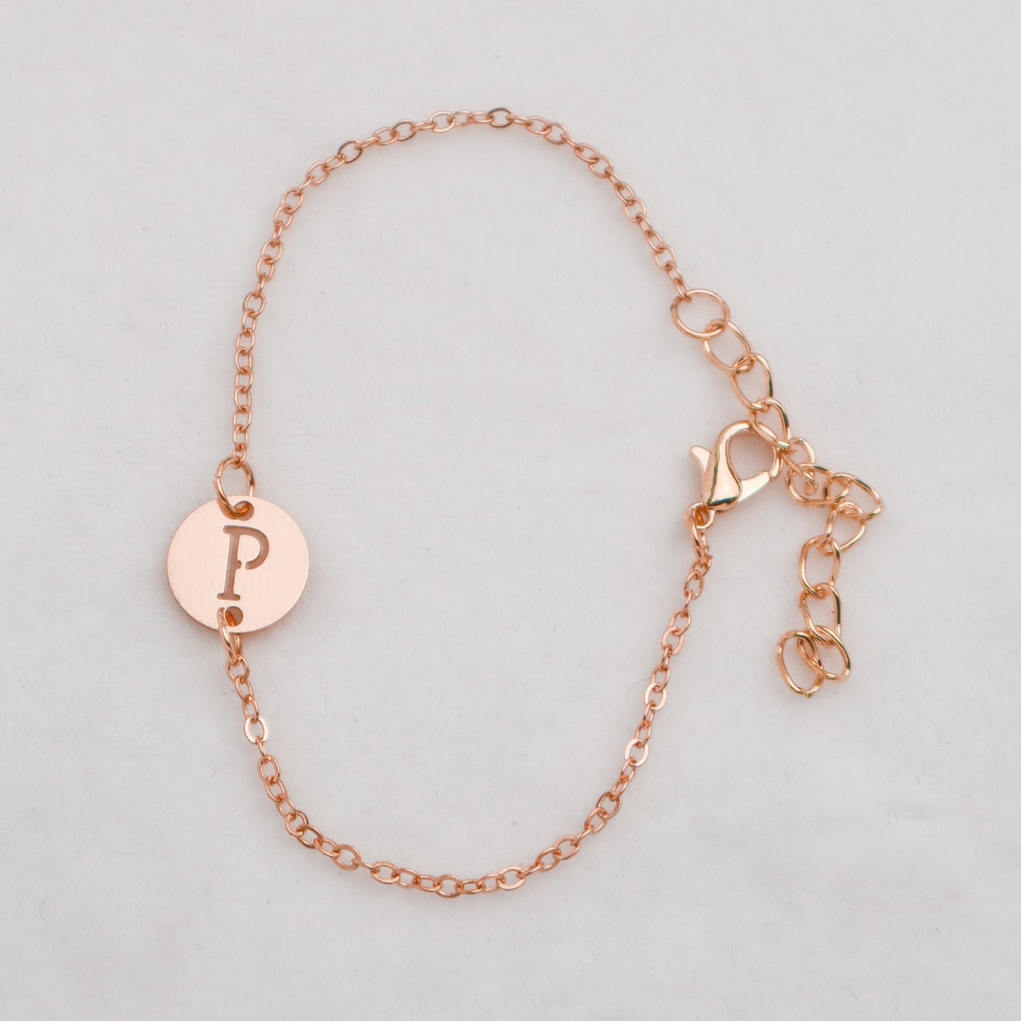 Women's Hollow Circle Letter Name Jewelry Trend Bracelets