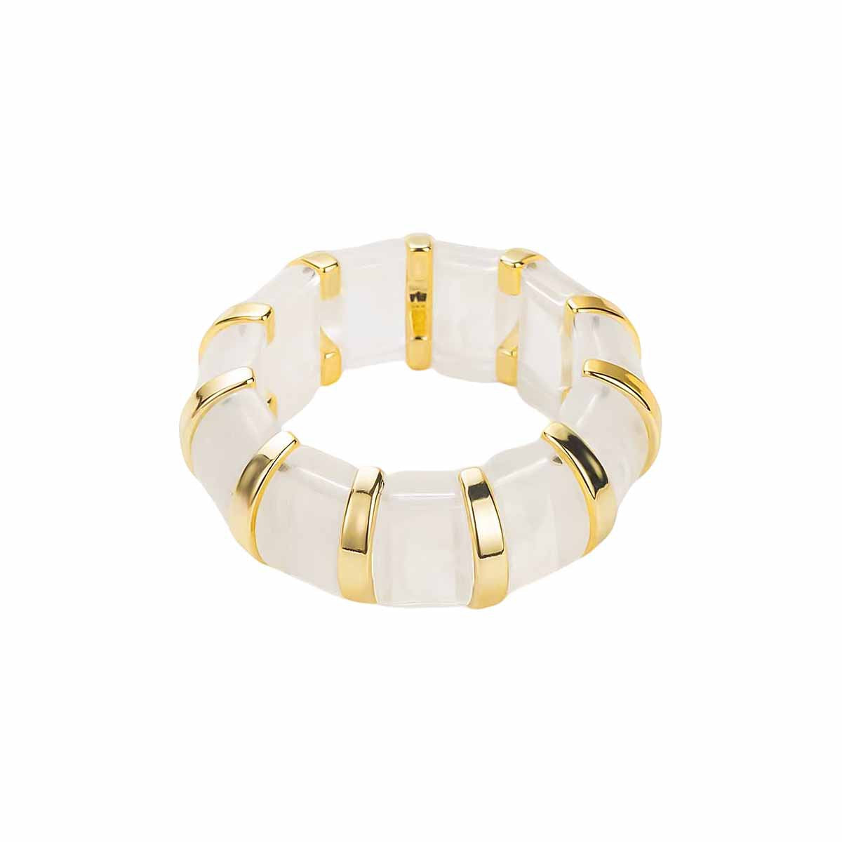 Fashion Exaggerated Geometry Irregular Resin Beaded Bracelet