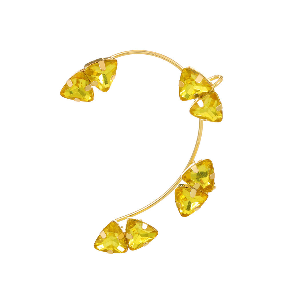 Women's Fairy Mori Style Diamond Butterfly Fashion Ear Clip