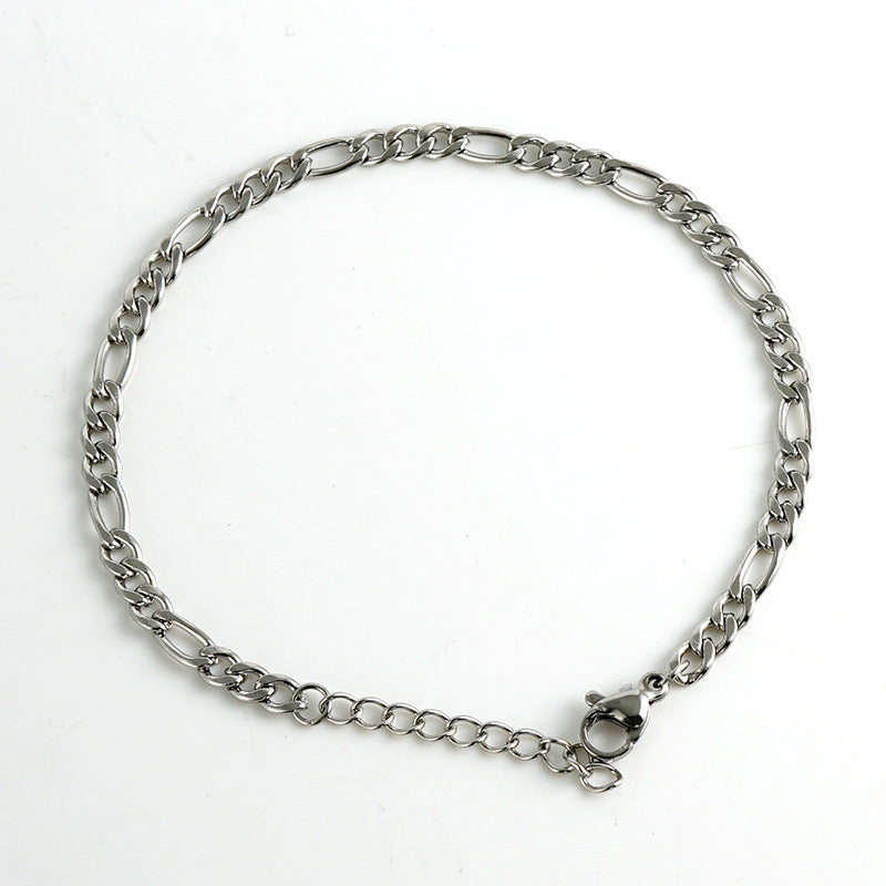 Women's & Men's & Titanium Steel Jewelry Chain Fashion Bracelets