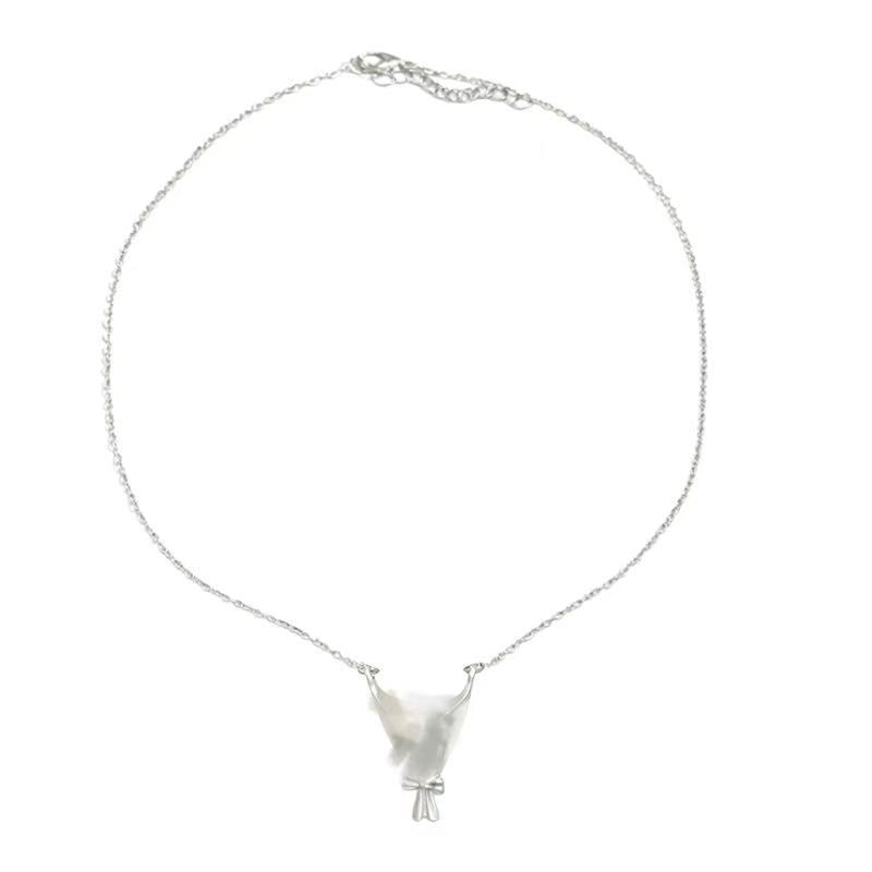 Flower Stand Creative Gift Light Luxury Jewelry Set