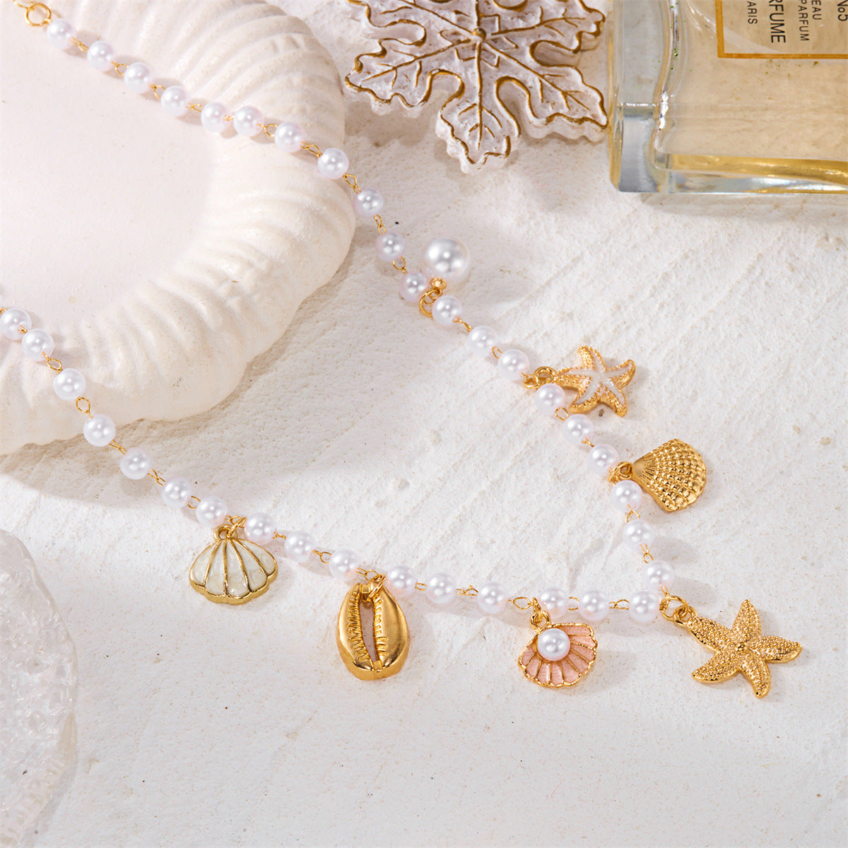 Conch Drop Oil Female Personal Leisure Necklace